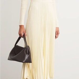 Authentic Polo by Ralph Lauren “Jaime” Cream Sweater PleatedMidiDress –XS– NW/OT